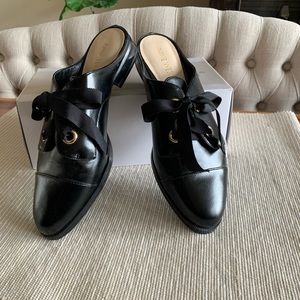 Nine West new black mules